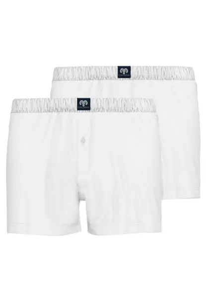 Hvide Boxershorts (2 stk pr. pk.) - Ceceba