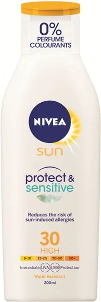 Sun Protect And Sensitive Lotion Faktor 30 (200ml) - Nivea